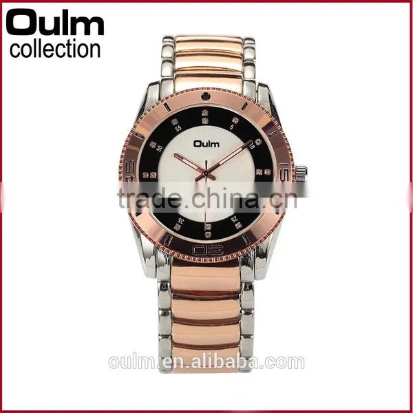 2015 Oulm Unisex Quartz Wrist Watch Brand Your Own Luxury Watch