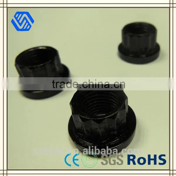 M2-M5 High Strength Black 12 Point Flange Nut photo-3