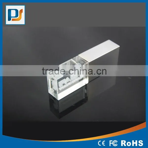 Wholesale Price Pendrive Engraving Laser 3D Logo on Crystal USB Flash Drive USB Disk photo-2