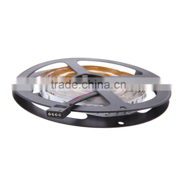 Fleible 10M 2*5M 3528 SMD RGB 600LEDs LED Strip Light Lamp 44Key + IR Remote Controller DC12V + Power Adapter AC100-240V photo-5