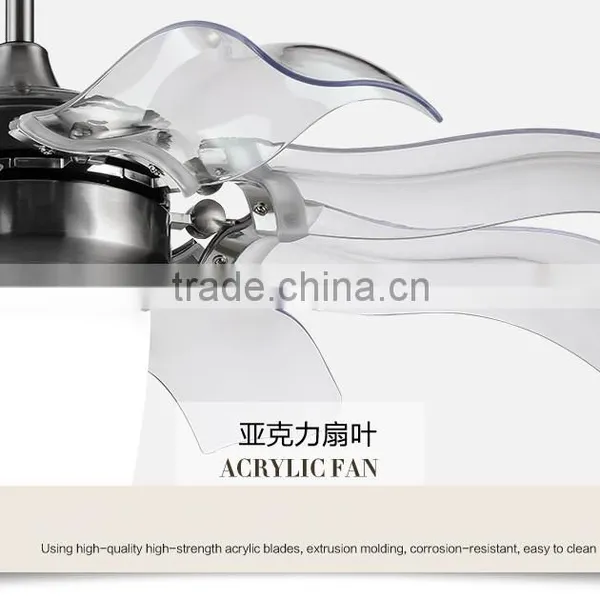 Modern Fan Light With Iron Indoor photo-5