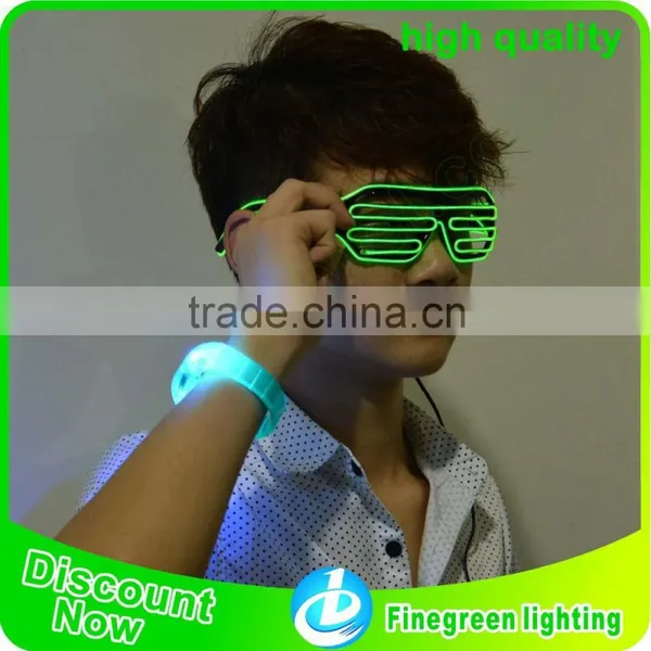 New Design el Wire Glasses for Party Decoration photo-2
