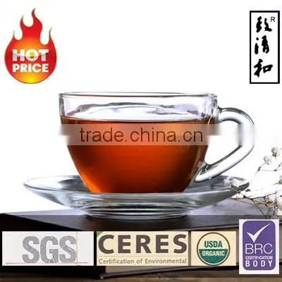 China manufacturer organic certified USDA DAKKS EC CERES EU regulation red tea