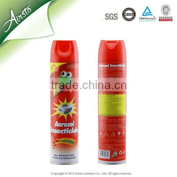 600ml Lemon Odorless Insecticide Spray