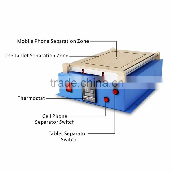 Newest Manual 14 Inch Touch Screen Glass LCD Separator Machine for Iphone Samsung Tablet PC photo-2