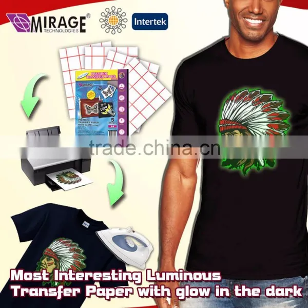 Coolest And Party Use In The Dark Noctilucent Transfer Paper photo-2