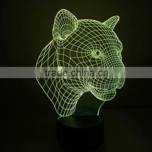 Color Change 3D Leopard LED Light photo-3