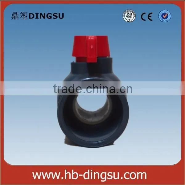 1/2 Inch Grey Pvc Thread Ball Valve photo-3
