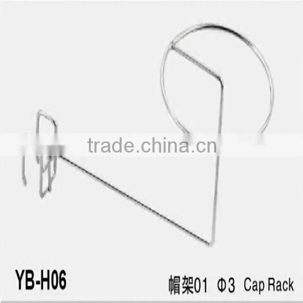 Buy Direct From China Factory Metal Wire Slatwall Hat Rack for Retail Store Display photo-4