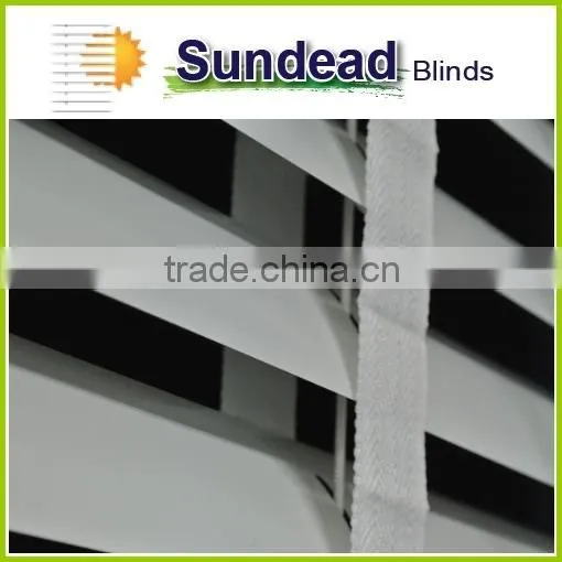 50mm Aluminum Venetian Blinds With Ladder Tape for Window Decoration With Simple, Modern Style photo-3