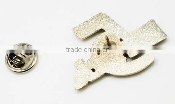Perfect In Workmanship Anniversary Of The Company Crystal Letter Lapel Pin Manufacturers China photo-4