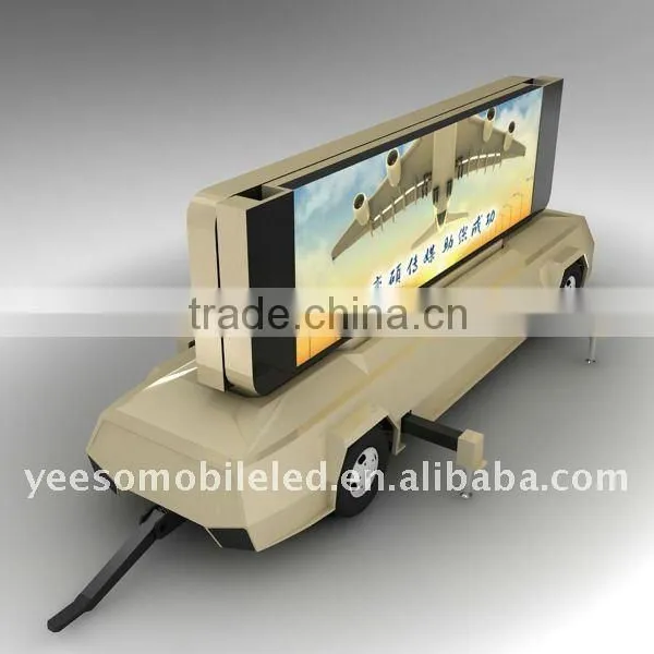 YEESO Advertising Trailer, Mobile Advertising Trailers,mobile Billboards,YES-T12 photo-4