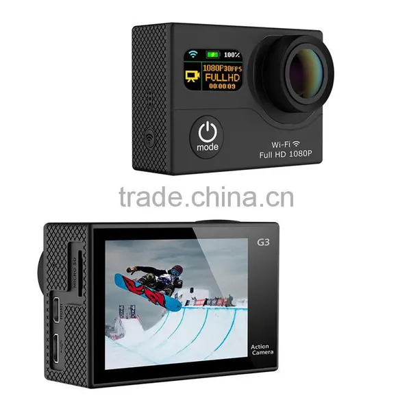 New Year Night Vision Portable Extreme Dual Screen Sports Action Video Camera photo-6