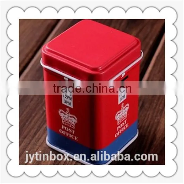 Eco-friendly Retangular Ten Tin Box Airtight Retangular Tea Tin Box photo-2