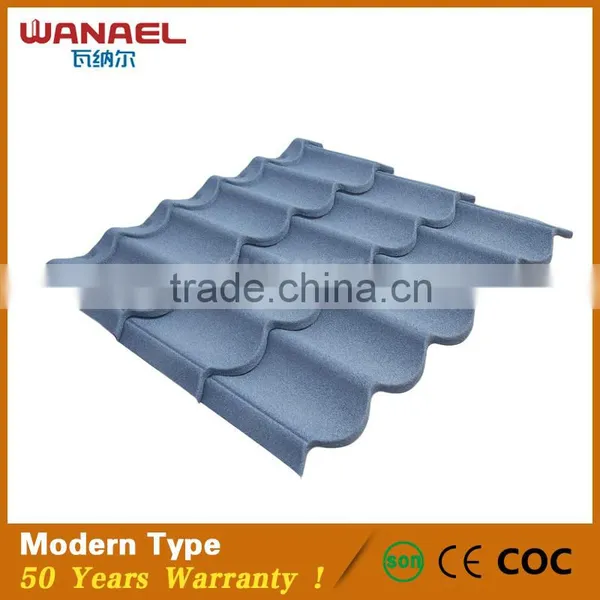 China Colorful Stone Coated Metal Roofing Tile, Stone Coated Steel Roofing Tile photo-2