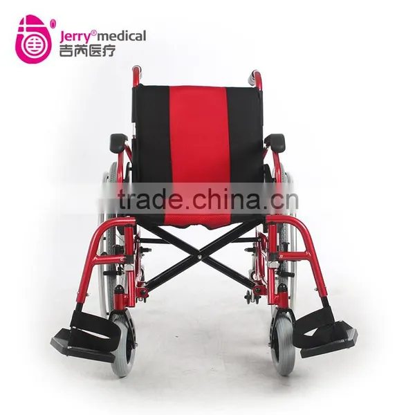 Deluxe Aluminum Manual Foldable Wheelchair photo-4