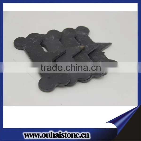Natural Slate Plants Labels Flower Laber photo-2