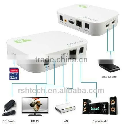Google Android TV Box Cortex A8 HDMI HD 1080P Wifi Internet Smart TV Box Google TV Remote photo-3