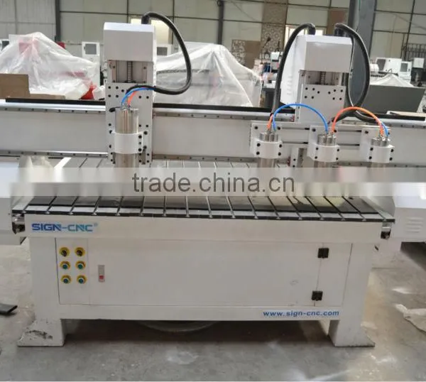 1300x2500mm Large Size Multi-head CNC Engraver 4 Spindle Engraving Cutting Machine for Sale photo-3