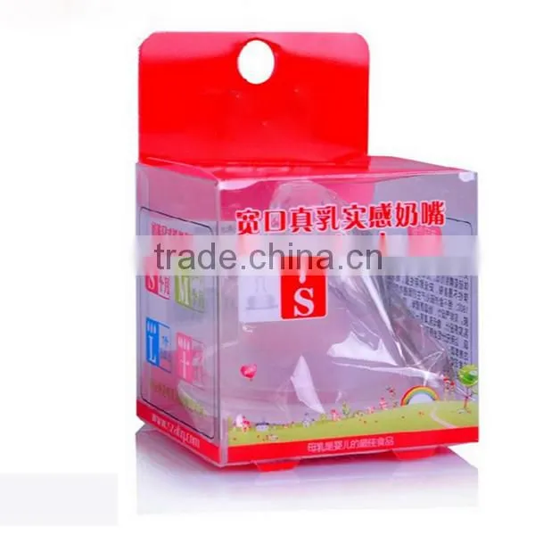 PVC/PP/PET Packaging Clear Plastic Box For Baby Products photo-2