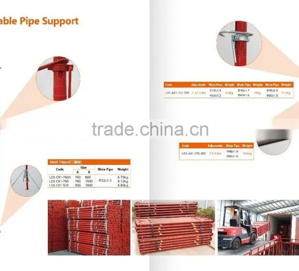 Steel Props Use in Construction /adjustable Pipe Support photo-3