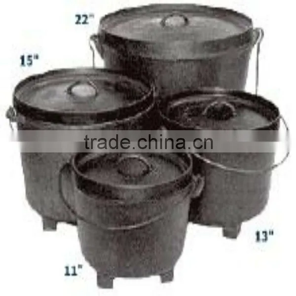 sell cast iron camping dutch oven / casseroles / cookware