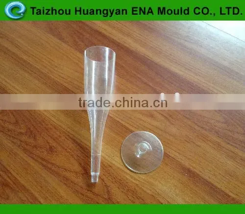 2014 Top Sale Injection Thin Wall Goblet Mold for Champagne