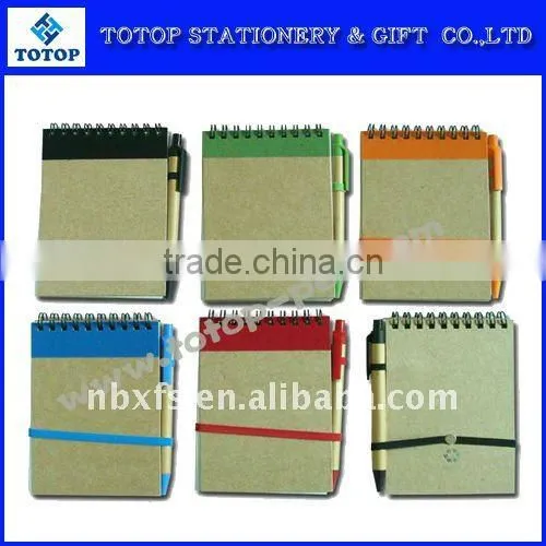 new style promotion notebook notebook with pen