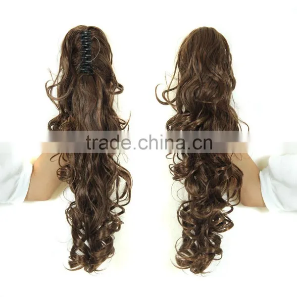 Ponytail Synthetic Hair Curly Style Many Colors Possible photo-4