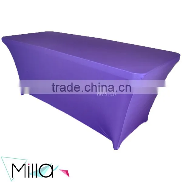 Wholesale China Factory White Spandex Buffet Table Cover Quality Choice photo-6