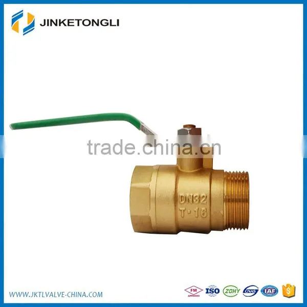 Brass Gas Ball Valve NPT Thread Brass Ball Valve Price