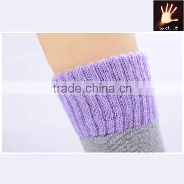 Winter Women Thick 100% Woollen Socks for Young Girl photo-2
