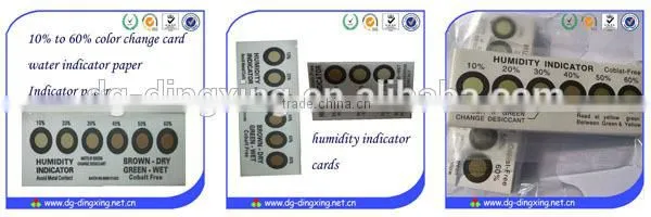 Humidity Indicator Card Moisture Indicating Paper photo-5
