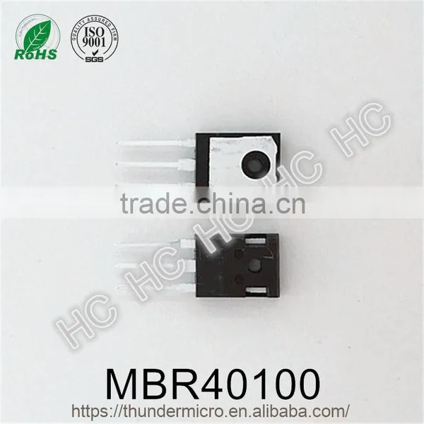 Original MBR40100 Schottky Barrier Rectifier Diode 40A 100V TO-247
