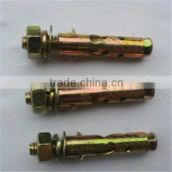 Antiskid Shark Fin Type Anchor Yellow Zinc Plated