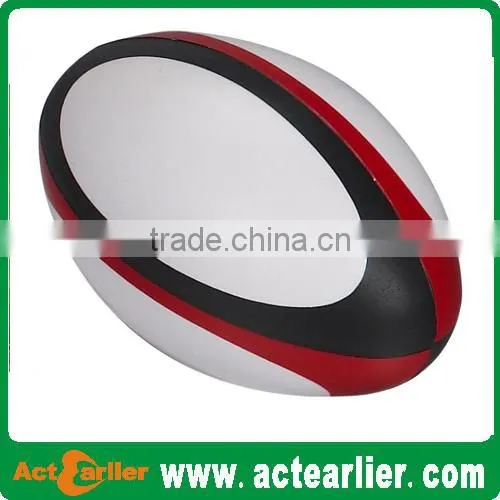 Eco-friendly Rugby Ball Shape Stress Ball Customized