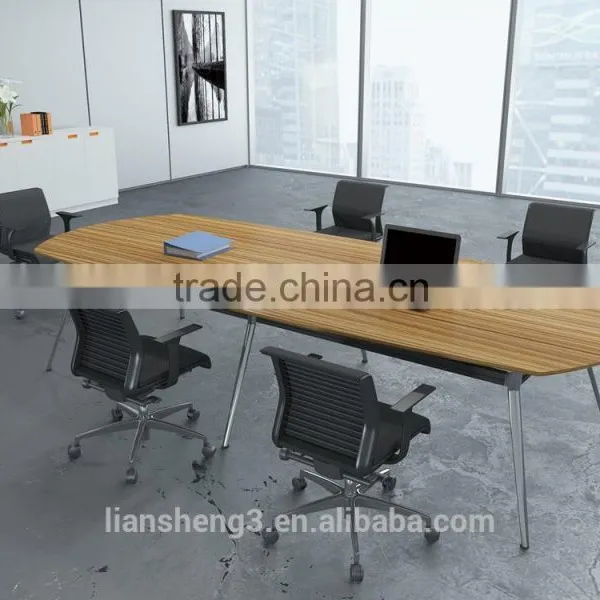 Foshan Liansheng Furniture Luxury Simple Design Office Conference Table photo-4