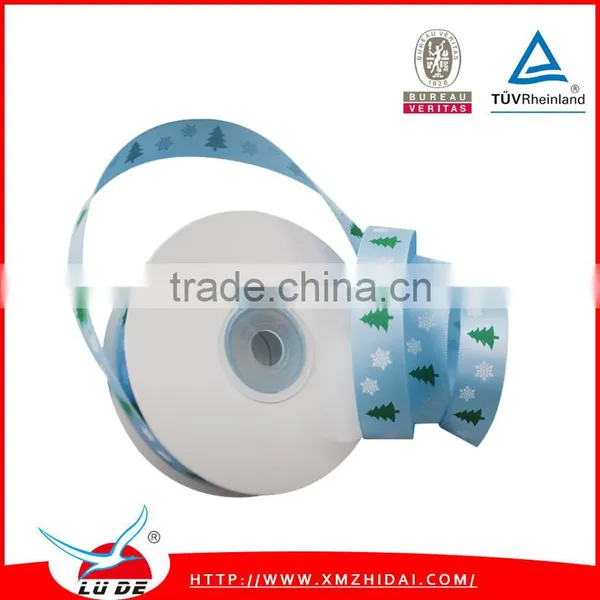 2016 Custom Factory Printed Satin Ribbon for Christmas Decoration photo-4