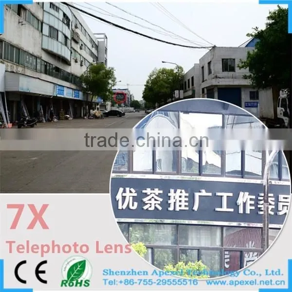 C Clip Detachable 7x Telephoto Camera Lens for IPhone Blackberry Samsung Htc lg Nokia photo-4