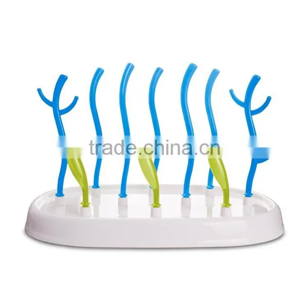 Friendly and Convenient Anti Bacterial Sprout Drying Shelf for Baby Feeding Bottle Bpa Free photo-3