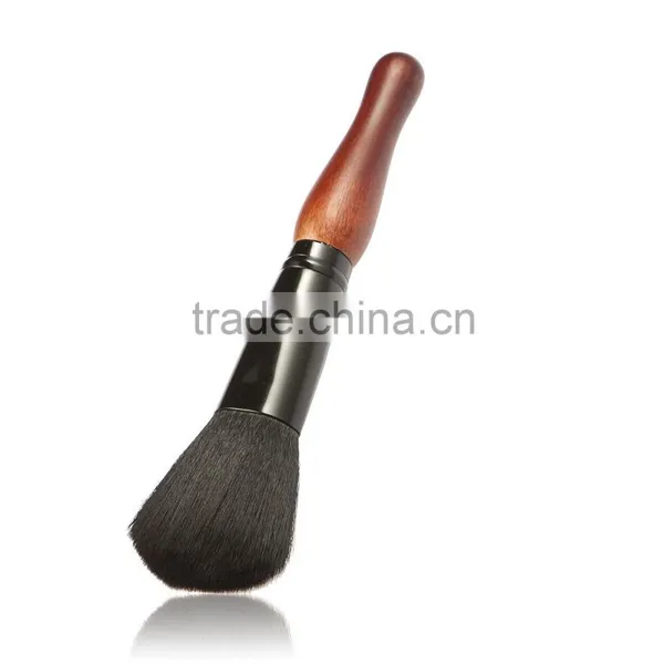 1 Pc Gourd-shaped Professional Handle Wooden Make Up Cosmetic Makeup Brush Powder Brush photo-2