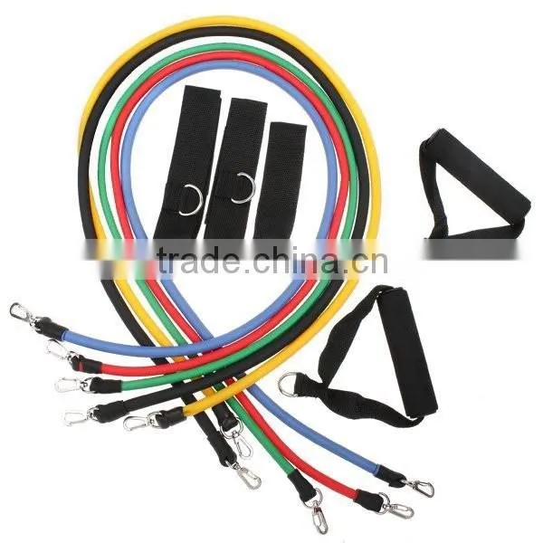 Fitness Resistance Bands Resistance Rope Exerciese Tubes Elastic Exercise Bands for Yoga Pilates Workout photo-3