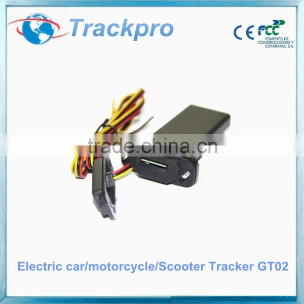 MINI Car E-cars E-bikes GPS/GSM/GPRS Tracker Spy Vehicle Real Time GPS Tracker Gt02 photo-2