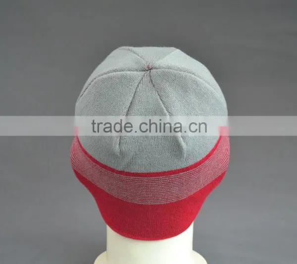 BSCI Audit Custom Winter Beanie Hat With Jacquard Logo photo-5