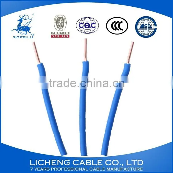 PVC Coated Non -sheathed Copper Electric Cable Wire -BV(120mm2) photo-5