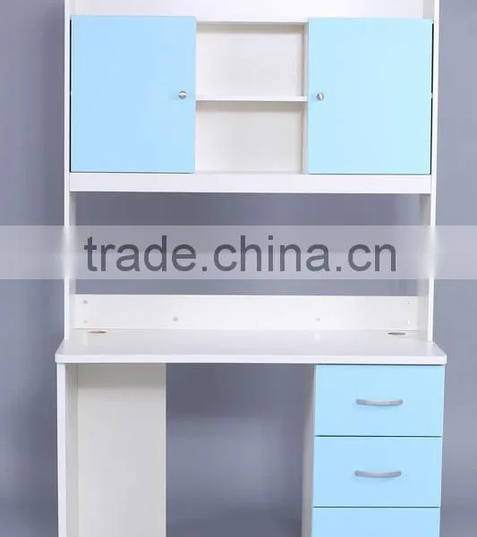 wooden maple table design computer table in office