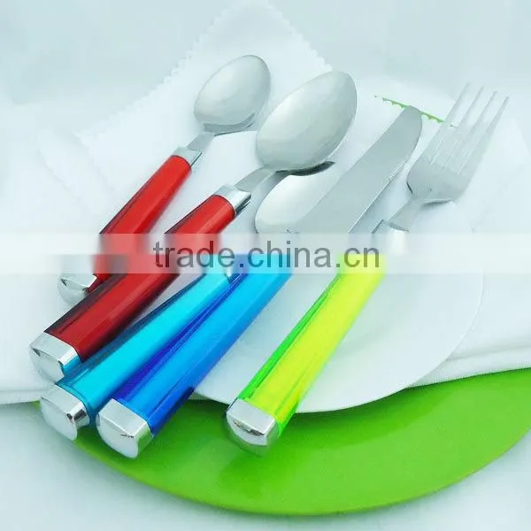 flatware colored handle