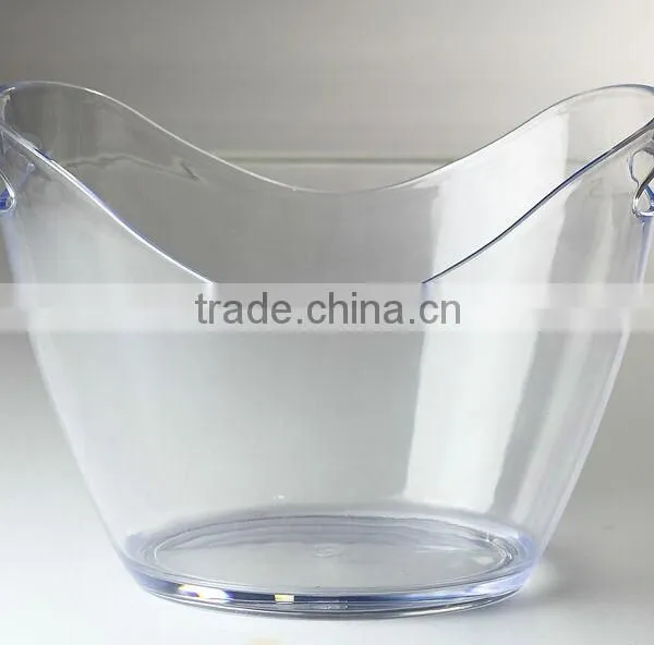 3.5L Mini Plastic Acrylic Ice Bucket for Beer Promotion, Champagne Wine Ice Bucket for Party photo-2