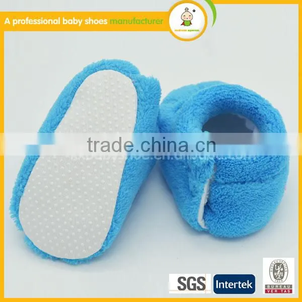 2016 Hot Sale High Quality Boy Girl Comfortable Soft Sole Warm Winter House Baby Walking Shoes photo-2