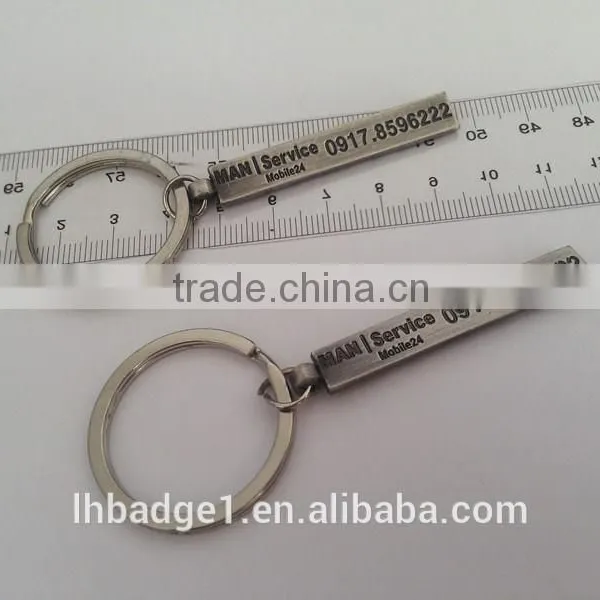 Antique Black Promotional Key Tag With Company Logo photo-4